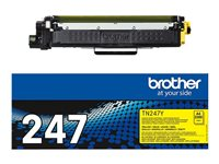 Brother TN247Y - Amarillo - original - cartucho de tóner - para Brother DCP-L3510, L3517, L3550, HL-L3270, L3290, MFC-L3710, L3730, L3750, L3770 TN247Y