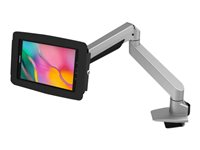 Compulocks Galaxy Tab A8 10.5-inch Articulating Tablet Arm Mount - Kit de montaje (brazo articulado, montura para sobremesa, adaptador VESA, caja) - brazo ajustable - para PC Tablet - bloqueable - aluminio de alta calidad - negro, plata - tamaño de pantalla: 10.5" - para Samsung Galaxy Tab A8 660REACH105GA8SB