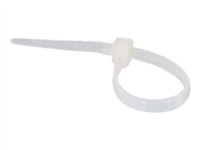 C2G - Ligadura para cables - 30 cm - blanco (paquete de 100) 88136