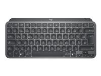 Logitech MX Keys Mini - Teclado - retroiluminación - Bluetooth - QWERTY - Reino Unido - grafito 920-010495