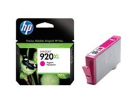 HP 920XL - 6 ml - Alto rendimiento - magenta - original - cartucho de tinta - para Officejet 6000, 6000 E609a, 6500, 6500 E709a, 6500A, 6500A E710a, 7000 E809a, 7500A CD973AE#BGY