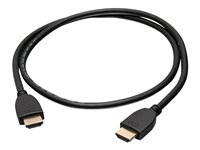 C2G 3ft 4K HDMI Cable with Ethernet - High Speed - UltraHD Cable - M/M - Cable HDMI con Ethernet - HDMI macho a HDMI macho - 91 cm - blindado - negro 56782