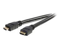 C2G 30m Active High Speed HDMI Cable In-Wall, CL3-Rated - Cable HDMI - HDMI macho a HDMI macho - 30 m - doble blindado - negro 80549