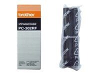 Brother PC302RF - Cinta de impresión - para Brother MFC-970; FAX-920, 921, 930, 945, 985; IntelliFAX 750, 770, 775, 870, 875, 885 PC302RF