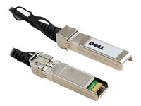 Dell 10GbE Copper Twinax Direct Attach Cable - Cable de conexión directa - SFP+ (M) a SFP+ (M) - 5 m - biaxial - para PowerEdge R220, R230, R330, R430, R530, R630, R730, R830, R930, T130, T330, T630 470-AAVG