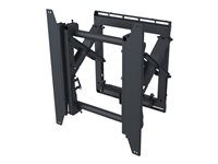 Vogel's PFW 6875 - Kit de montaje (soporte para montaje en pared, cierre de muelle, montaje emergente) - para muro de vídeo - negro - tamaño de pantalla: 37"-65" - se puede instalar en la pared 7368750