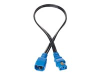 HPE Jumper Cord - Cable de alimentación - IEC 320 EN 60320 C14 a IEC 320 EN 60320 C13 - 2 m - gris sílex - para Apollo 4510 Gen9; Modular Smart Array P2000 G3; ProLiant DL360p Gen8, SL165s G7; Rack AF573A