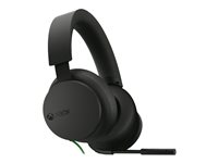 Microsoft Xbox Stereo Headset - Auricular - tamaño completo - cableado - conector de 3,5 mm - negro 8LI-00002