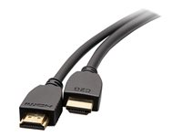 C2G 6ft (1.8m) Ultra High Speed HDMI® Cable with Ethernet - 8K 60Hz - Ultra High Speed - cable HDMI con Ethernet - HDMI macho a HDMI macho - 1.8 m - negro - admite 8K60Hz (7680 x 4320) C2G10411