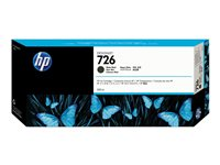 HP 726 - 300 ml - negro mate - original - DesignJet - cartucho de tinta - para DesignJet HD Pro MFP, SD Pro MFP, T1200, T1200ps, T1300, T1708, T1708dr, T2300, T790, T795 CH575A