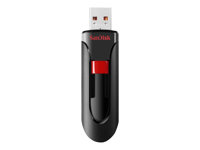 SanDisk Cruzer Glide - Unidad flash USB - cifrado - 32 GB - USB 2.0 (paquete de 3) SDCZ60-032G-G46T