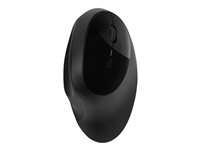 Kensington Pro Fit Ergo Wireless Mouse - Ratón - ergonómico - 5 botones - inalámbrico - 2.4 GHz, Bluetooth 4.0 LE - receptor inalámbrico USB - negro - al por menor K75404EU