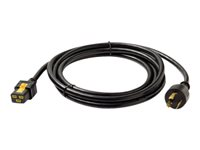 APC - Cable de alimentación - IEC 60320 C19 a NEMA L6-20 (M) - 20 A - 3 m - negro - Japón - para P/N: SMT3000I-AR, SMT3000R2I-AR, SRT10KXLTW, SRT3000XLTW, SRT6KXLTW, SRT8KXLJ AP8753J