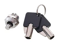 Maclocks Replacement Lock and Key set - Componente para montaje (ensamblaje de cabezal con bloqueo, 2 llaves) LHKA25