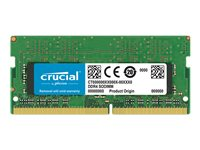 Crucial - DDR4 - módulo - 32 GB - SO-DIMM de 260 contactos - 3200 MHz / PC4-25600 - CL22 - 1.2 V - sin búfer - no ECC CT32G4SFD832A