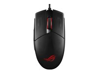 ASUS ROG Strix Impact II - Ratón - diestro y zurdo - óptico - 5 botones - cableado - USB - negro - para ROG Strix G15; G17; ROG Zephyrus G14; M15; S15; S17; TUF Gaming F17; FX505; TUF505 90MP01E0-B0UA00