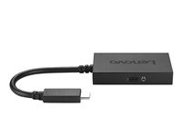 Lenovo USB C to HDMI Plus Power Adapter - Adaptador de vídeo externo - USB-C - HDMI - para 100e Chromebook; Miix 720-12; Thinkpad 13; ThinkPad P51s; T470; X1 Tablet; X1 Yoga 4X90K86567