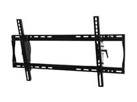 Peerless PARAMOUNT Universal Tilt Wall Mount PT650 - Kit de montaje (placa de pared, abrazadera para inclinación) - para pantalla plana - acero laminado en frío - negro brillante - tamaño de pantalla: 39"-75" - interfaz de montaje: 600 x 400 mm PT650