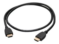 C2G 6ft 4K HDMI Cable with Ethernet - High Speed - UltraHD Cable - M/M - Cable HDMI con Ethernet - HDMI macho a HDMI macho - 1.83 m - blindado - negro 56783