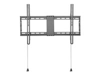 Vision VFM-W6X4V/2 - Kit de montaje (soporte para montaje en pared) - no basculante - para pantalla plana - bloqueable - acero laminado en frío - negro - tamaño de pantalla: 37"-70" VFM-W6X4V/2