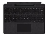 Microsoft Surface Pro X Signature Keyboard with Slim Pen Bundle - Teclado - con panel táctil - retroiluminación - QWERTY - Reino Unido - negro - comercial - para Surface Pro 8, Pro X QJV-00003