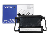 Brother PC201 - Negro - cinta de impresión - para Brother MFC-1770, MFC-1780, MFC-1870, MFC-1970; IntelliFAX 1170, 1270, 1570, 1575 PC201