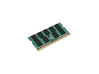 Kingston - DDR4 - módulo - 32 GB - SO-DIMM de 260 contactos - 2666 MHz / PC4-21300 - CL19 - 1.2 V - sin búfer - ECC - para Dell 5550, 7540, 7550, 7740, 7750 KTD-PN426E/32G