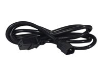 APC - Cable de alimentación - IEC 60320 C19 a IEC 60320 C14 - 2 m - negro - para P/N: SCL500RMI1UC, SCL500RMI1UNC, SMTL750RMI2UC, SRT1500RMXLI, SRT1500XLI, SRT2200XLI-KR AP9878