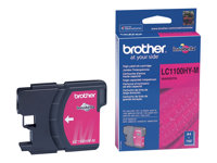 Brother LC1100HYM - Alto rendimiento - magenta - original - cartucho de tinta - para Brother DCP-6690CW, MFC-5890CN, MFC-5895CW, MFC-6490CW, MFC-6890CDW; Justio MFC-5890CN LC1100HYM