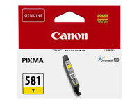 Canon CLI-581Y - 5.6 ml - amarillo - original - depósito de tinta - para PIXMA TS6251, TS6350, TS6351, TS705, TS8252, TS8350, TS8351, TS8352, TS9550, TS9551 2105C001