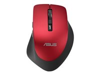 ASUS WT425 - Ratón - diestro - óptico - 6 botones - inalámbrico - 2.4 GHz - receptor inalámbrico USB - rubí oscuro - para 15; ROG Strix G15; ROG Zephyrus G14; TUF Gaming F15; F17; FX505; TUF505; ZenBook 13; 14 90XB0280-BMU030