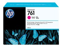 HP 761 - 400 ml - magenta - original - DesignJet - cartucho de tinta - para DesignJet T7100, T7200 Production Printer CM993A