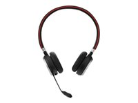 Jabra Evolve 65 SE MS Stereo - Auricular - en oreja - Bluetooth - inalámbrico - USB - con base de carga - Certificado para Equipos de Microsoft - para Jabra Evolve; LINK 380a MS 6599-833-399