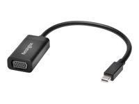 Kensington VM1000 Mini DisplayPort to VGA Adapter - Vídeo conversor - DisplayPort - VGA - negro K33987WW