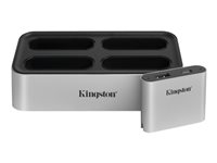 Kingston Workflow Station - Estación de conexión - USB-C 3.2 Gen 2 - con USB miniHub WFS-U