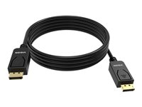 Vision Professional - Cable DisplayPort - DisplayPort (M) a DisplayPort (M) - 2 m - compatibilidad con 4K - negro TC 2MDP/BL