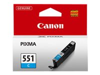 Canon CLI-551C - 7 ml - cián - original - depósito de tinta - para PIXMA iP8750, iX6850, MG5550, MG5650, MG5655, MG6450, MG6650, MG7150, MG7550, MX725, MX925 6509B001