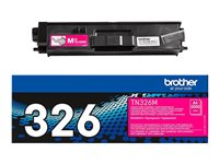 Brother TN326M - Magenta - original - cartucho de tóner - para Brother DCP-L8400, DCP-L8450, HL-L8250, HL-L8350, MFC-L8650, MFC-L8850 TN326M