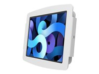 Compulocks Space iPad Air 10.9-inch Secured Display Enclosure White - Componente para montaje (caja) - para PC Tablet - bloqueable - blanco - tamaño de pantalla: 10.9" - montable en el soporte - para Apple 10.9-inch iPad Air (4ª generación, 5ª generación) 109IPDSW