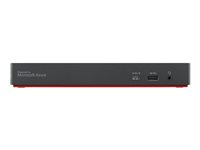 Lenovo ThinkPad Universal Thunderbolt 4 Smart Dock - Estación de conexión - Thunderbolt 4 - HDMI, 2 x DP, Thunderbolt - GigE - 135 vatios - Europa - para ThinkPad T15p Gen 2; T16 Gen 1; X1 Carbon Gen 9; X1 Extreme Gen 4; X13 Gen 2 40B10135EU