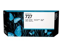 HP 727 - 300 ml - gran capacidad - Photo Negro - original - DesignJet - cartucho de tinta - para DesignJet T1500, T1530, T2500, T2530, T920, T930 F9J79A