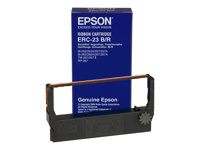 Epson ERC 23BR - Negro, rojo - cinta de impresión - para M 280; TM 267, 270 C43S015362