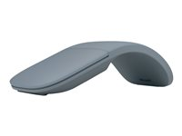 Microsoft Surface Arc Mouse - Ratón - óptico - 2 botones - inalámbrico - Bluetooth 4.1 - azul hielo CZV-00070