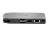 Kensington SD1610P USB-C Mobile 4K Dock w/ Pass-Through Charging - Estación de conexión - USB-C - VGA, HDMI - GigE - Europa - para Microsoft Surface Book 2, Go, Laptop 3, Pro 7, Pro X K38365EU