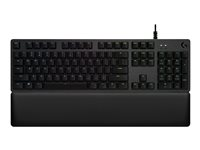 Logitech Gaming G513 - Teclado - retroiluminación - USB - QWERTZ - suizo - interruptor: GX Brown Tactile - carbón 920-009326