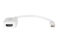 C2G 20cm Mini DisplayPort to HDMI Adapter - Thunderbolt to HDMI Converter M/F - White - Cable DisplayPort - Mini DisplayPort (M) a HDMI (H) - 15 cm - blanco 84314