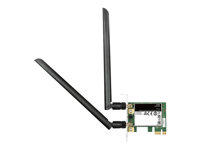 D-Link Wireless AC1200 DWA-582 - Adaptador de red - PCIe perfil bajo - 802.11ac DWA-582