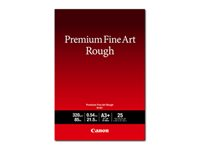 Canon Premium FA-RG1 - Algodón - rugoso - 21,5 mm - A3 Plus (330 x 480 mm) - 320 g/m² - 25 hoja(s) papel artístico - para imagePROGRAF PRO-1000 4562C004