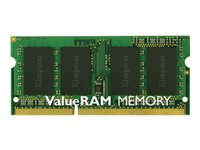 Kingston ValueRAM - DDR3L - módulo - 2 GB - SO DIMM de 204 contactos - 1600 MHz / PC3L-12800 - CL11 - 1.35 V - sin búfer - no ECC KVR16LS11S6/2