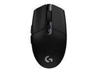 Logitech G G305 - Ratón - óptico - 6 botones - inalámbrico - LIGHTSPEED - receptor inalámbrico USB - negro 910-005282